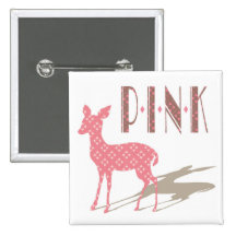 Parte inferior cuadrada rosada de Bambi Pin