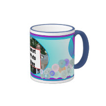 Parte movible de la foto de la taza w del boda