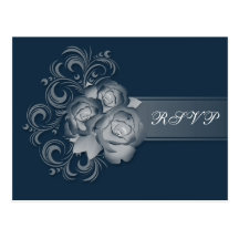 Parte movible ideal azul de RSVP Postales