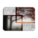 Parte movible rojo de las fotos del árbol 2 de la  iman flexible