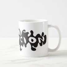 parte posterior del revolucion taza