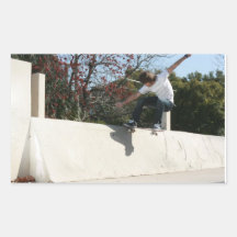 Parte trasera Noseslide de Willie D al wallride Pegatinas