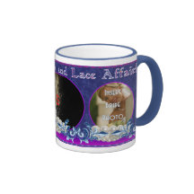 Partes movibles de la foto de la taza w del boda