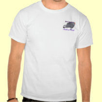Partidario emplumado de la familia - Macaw camisetas