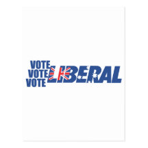 Partido liberal de Australia Postales