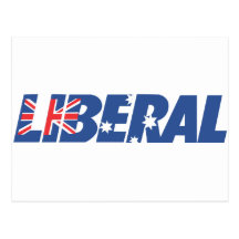 Partido liberal de Australia Tarjeta Postal