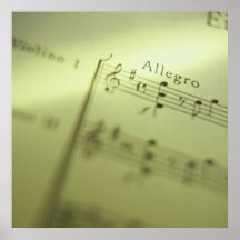 Partitura 1 poster