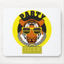 PARTY TIGER MOUSEPAD