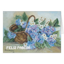 pascoa del feliz - cartão tarjeta