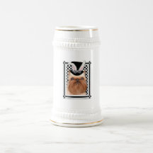 Pascua - algún conejito le ama - Bruselas Griffon Taza De Café