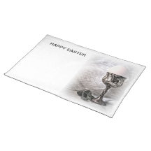 Pascua elegante Placemates Mantel
