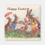 Pascua feliz 2 imán de nevera