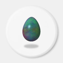 ¡Pascua feliz! - Huevo verde Imán