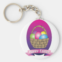 Pascua feliz llavero personalizado