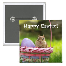 Pascua feliz poco Chipmunk 2 Pins