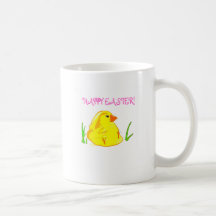 ¡Pascua feliz! (Polluelo del bebé) Taza