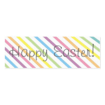 ¡Pascua feliz!   Señal Plantilla De Tarjeta Personal