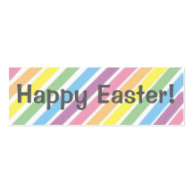 ¡Pascua feliz!   Señal Tarjeta De Visita