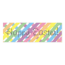 ¡Pascua feliz!   Señal Tarjeta De Visita