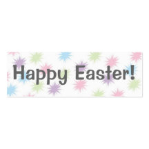 ¡Pascua feliz!   Señal Tarjetas Personales