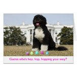 Pascua feliz - tarjeta de felicitación de BO Obama