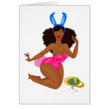 Pascua feliz tarjetón