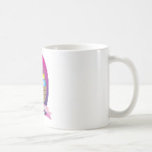 Pascua feliz taza de café