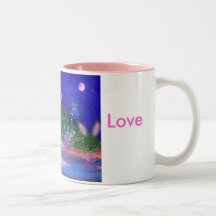 pascua magic1, amor, conejito taza de café