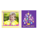 Pascua personalizó la tarjeta de la foto tarjetas fotograficas personalizadas