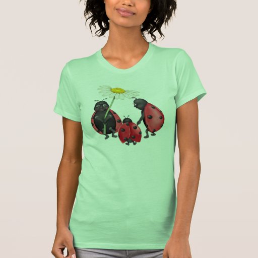Paseo de la mariquita camisetas
