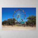 Paseo de la rueda de Arizona del cuero crudo Posters