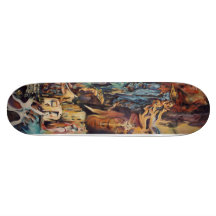 "Paseo de los sonidos " Patineta Personalizada