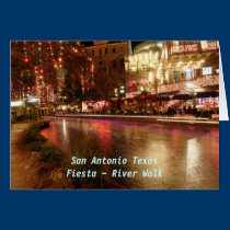 Paseo del río del ~ de la fiesta de San Antonio Te tarjetas
