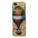 Paseo elegante del globo del aire caliente del vin iPhone 5 funda