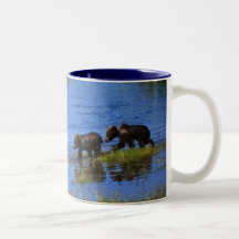 Paseo en el lado salvaje - osos tazas