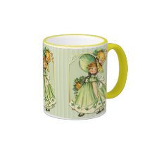 Paseo irlandés del trébol taza de café