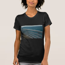 paseo marítimo del océano camisetas