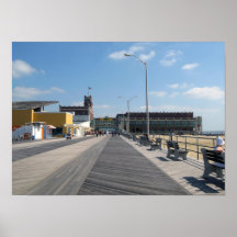 Paseo marítimo del parque de Asbury Posters