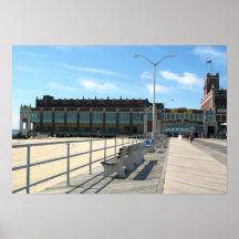 Paseo marítimo del parque de Asbury Posters