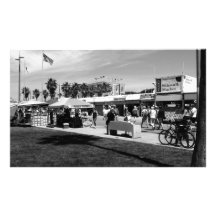 Paseo marítimo en la playa de Venecia Arte Con Fotos