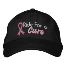 Paseo para una curación - cáncer de pecho gorra de beisbol