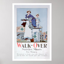 Paseo-Sobre los zapatos del servicio (US00099) Poster