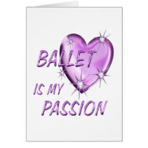 PASIÓN DEL BALLET TARJETA