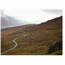 Paso de Healy, carretera con curvas en Irlanda Esculturas Fotográficas