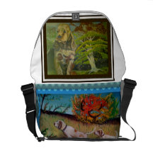 passione del arte e bolsa messenger