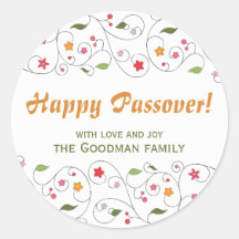 Passover feliz - etiqueta del GIF