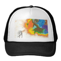 Pastel del aceite de la pintura de aerosol gorras