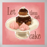 Pasteles franceses poster