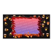 pastillas de caramelo Halloween Tarjetas Personales Con Fotos
