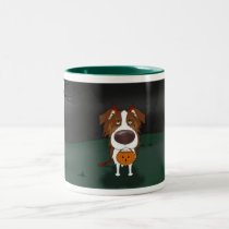 Pastor australiano Halloween tazas